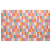 Tissu Cozy Winter Holiday Geometric Patchwork. (Fat Quarter)