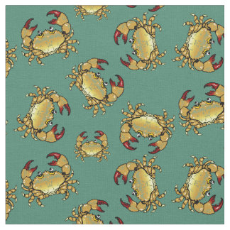 Tissu Crabe de crabe de crabe