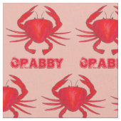 Tissu Crabe Rouge rose Maryland Baltimore Crab Beach MD (Fermer)
