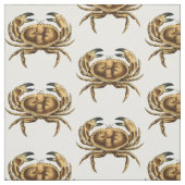 Tissu Crabe vintage (Échantillon)