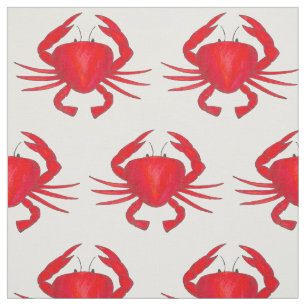 Tissu Crabes rouges Plage de crabe du Maryland Océan Mer