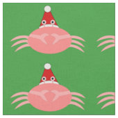 Tissu Craft Crabe de Noël (Fermer)