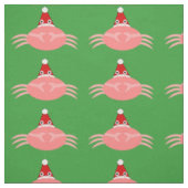 Tissu Craft Crabe de Noël (Échantillon)