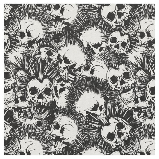 Tissu crâne (Fermer)