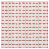 Tissu Crâne de pastèque Summerween (Échantillon)