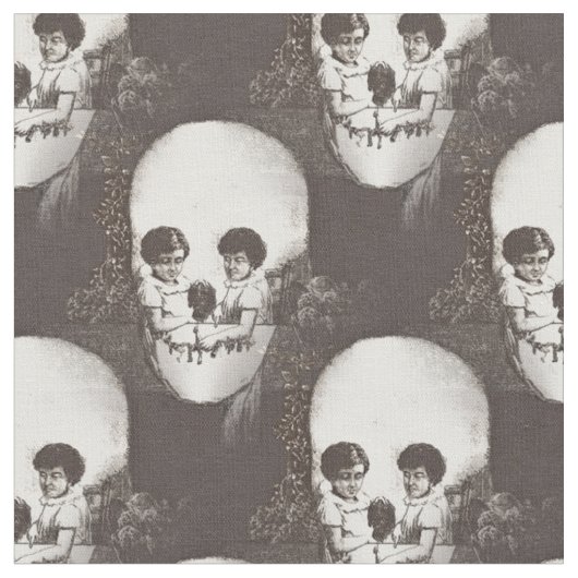Tissu crâne dia de los muertos (Fermer)
