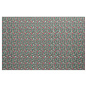 Tissu Crâne en fleurs (Yard)
