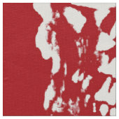 Tissu Crâne moderne rouge (Détail)