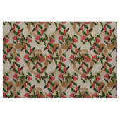 Tissu Crânes dans le jardin (clair) (Fat Quarter)