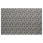 Tissu Crânes et Roses (Fat Quarter)