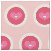 Tissu cranté de Valentine d'amour de rose (Fermer)