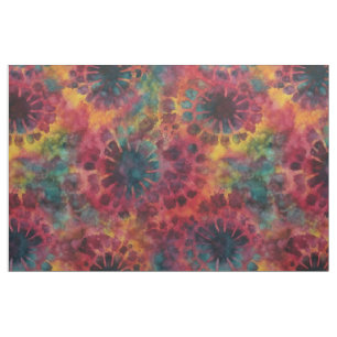 Tissu Cravate rétro multicolore