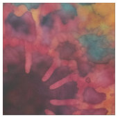 Tissu Cravate rétro multicolore (Échantillon)