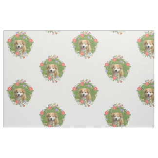 Tissu Create ajoutent votre propre flore faite sur