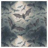 Tissu Create Your Own Gothic Bats Moonlight (Détail)