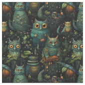 Tissu Create Your Own Kooky Goblins Black (Fermer)