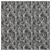 Tissu Creative Black and White Seamless Abstraction (Échantillon)