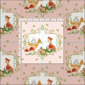 Tissu Crèche de bébé de créatures de conte de fées de (Carreau)