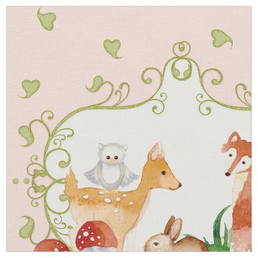 Tissu Crèche de bébé de créatures de conte de fées de (Fermer)