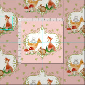 Tissu Crèche de bébé de créatures de conte de fées de (Carreau)