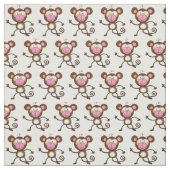 Tissu crèche effrontée de singe (Échantillon)