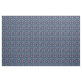 Tissu Créez vos propres grands points feuillus sarcelle (Yard)