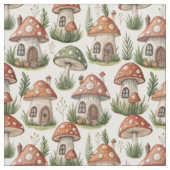 Tissu Créez vos propres maisons de fées de champignons m (Fermer)