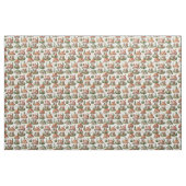 Tissu Créez vos propres maisons de fées de champignons m (Fat Quarter)