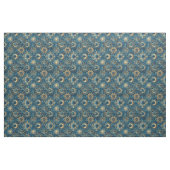 Tissu Créez votre propre mystique bleu et or céleste (Fat Quarter)
