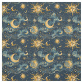 Tissu Créez votre propre soleil et lune céleste (Échantillon)