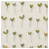 Tissu crème de pousses (Fermer)