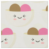 Tissu Crème glacée Kawaii (Fermer)