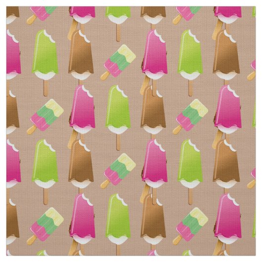 Tissu Crème glacée sur bâton (Échantillon)