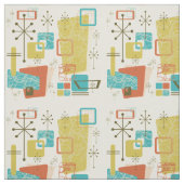 Tissu Crème rétro classique (Échantillon)