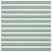 Tissu Crème turquoise, orchidée, gris clair, verte et à  (Échantillon)