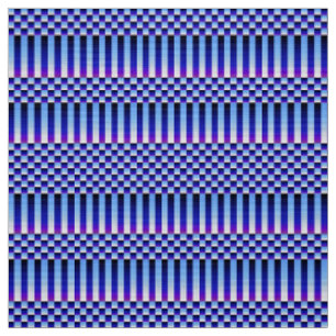 Tissu Crépuscule et tombée de la nuit (Checkers et Strip