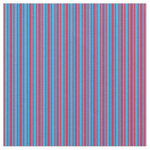 Tissu Crimson & Deep Sky Blue Motif rayé