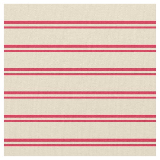 Tissu Crimson & Tan Motif (Fermer)