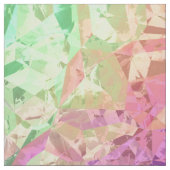 Tissu cristal arc-en-ciel gelé : (Échantillon)