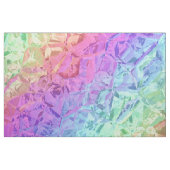 Tissu cristal arc-en-ciel gelé : (Fat Quarter)