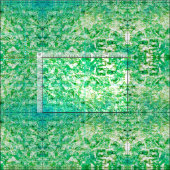 Tissu cristal vert (Carreau)