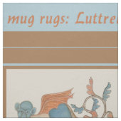 Tissu Critère Luttrell Psalter do-it-yourself Tapis de M (Échantillon)