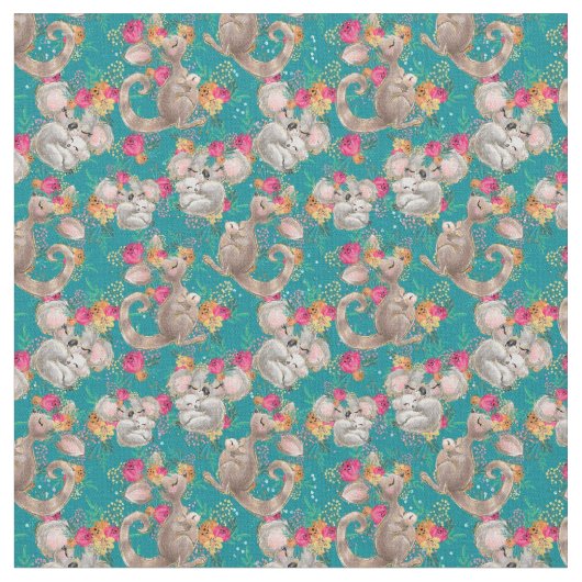 Tissu Critères Aussie adorables (Fermer)