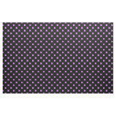 Tissu Crochets Lilac sur noir (Yard)