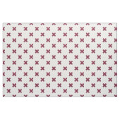 Tissu Crochets Mulberry sur blanc (Fat Quarter)