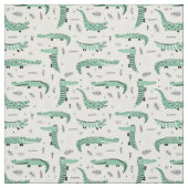 Tissu Crocodile amical (Échantillon)