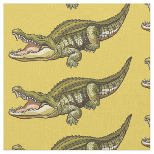 Tissu Crocodile du Nil