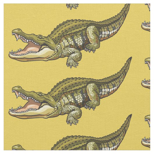 Tissu Crocodile du Nil (Fermer)