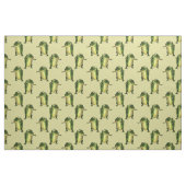 Tissu Crocodiles verts mignons (Fat Quarter)