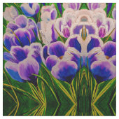 Tissu Crocus pourpre (Détail)